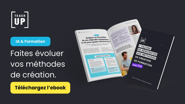 Ebook : 7 façons de réinventer vos méthodes de création de formation avec l'IA